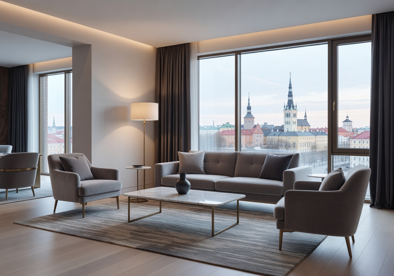Luxury modern suite Radisson Collection Tallinn