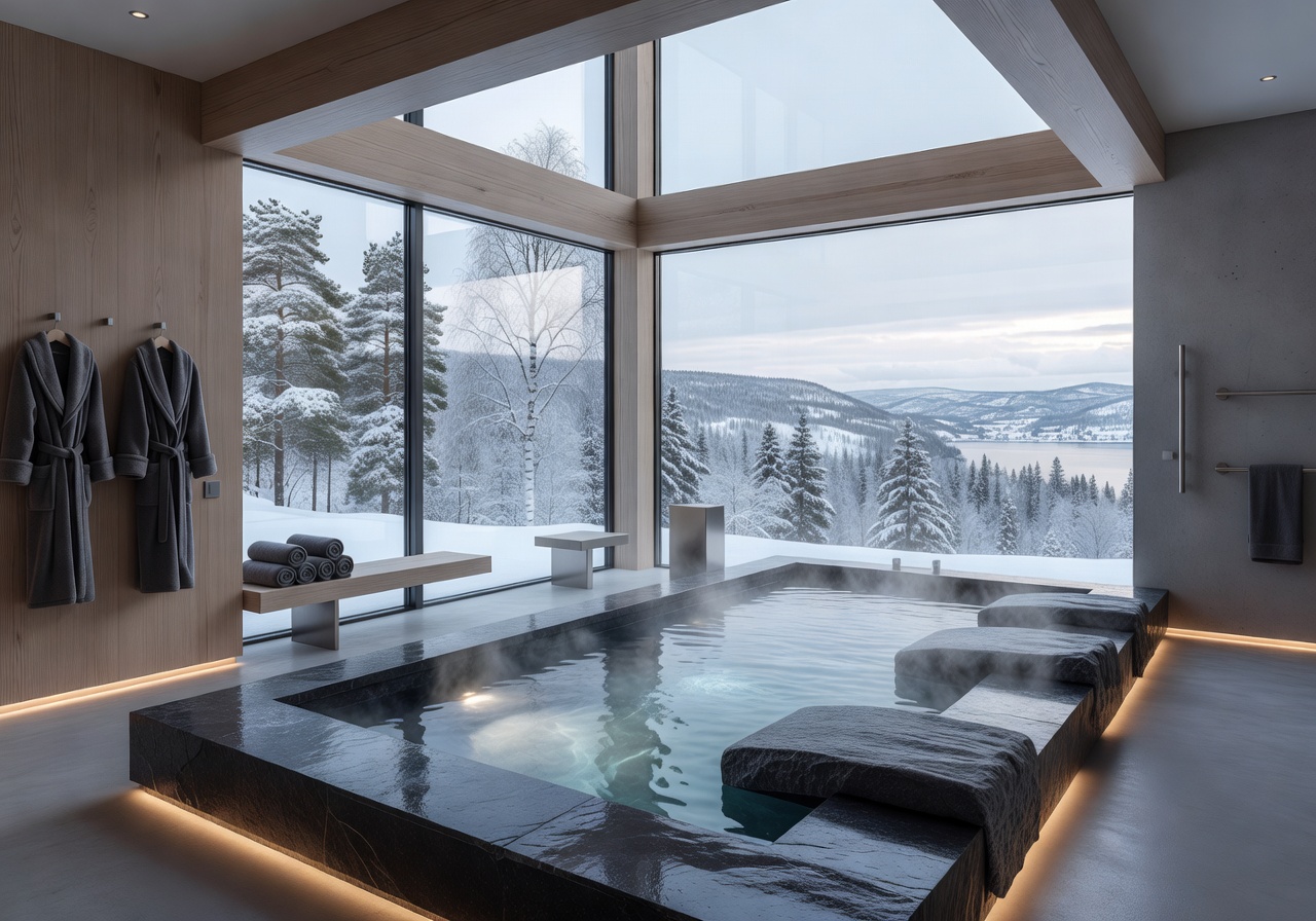 Nordic hydrotherapy luxury suite