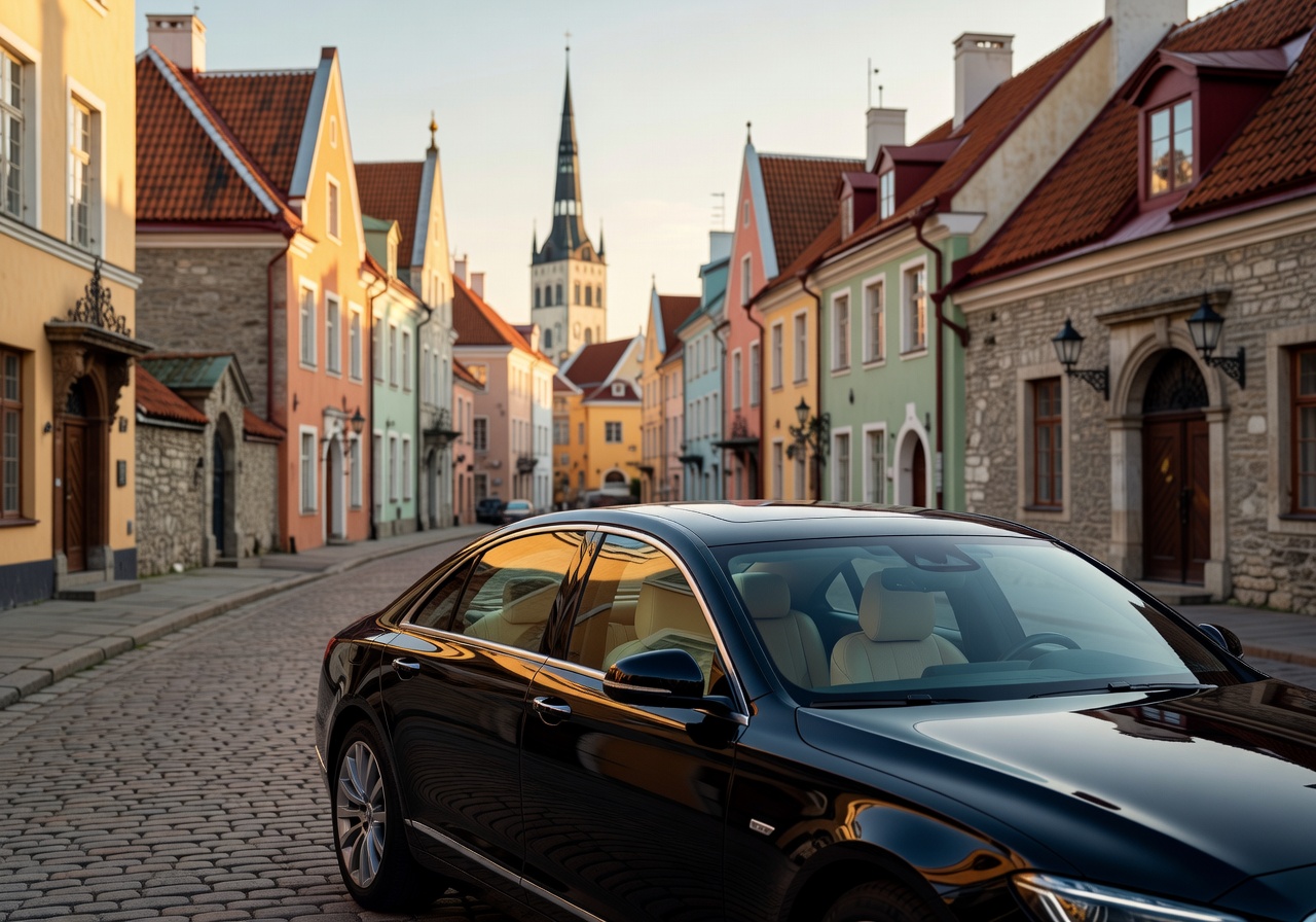 Private city tour Tallinn old town luxury