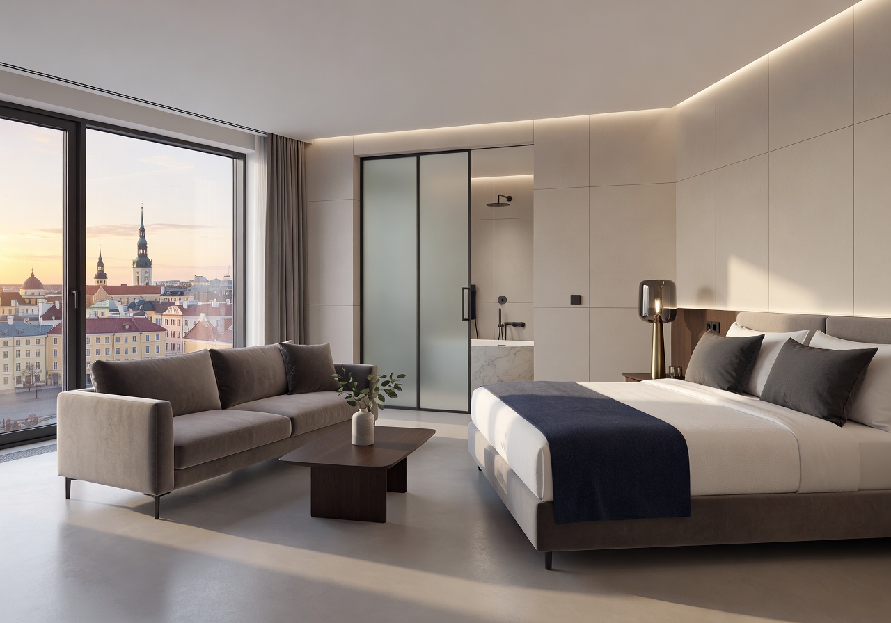 Radisson Collection Hotel Tallinn modern luxury suite