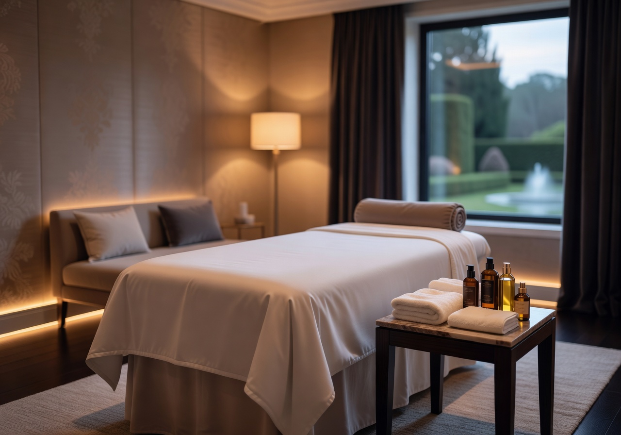 VIP massage experience luxury treatment room