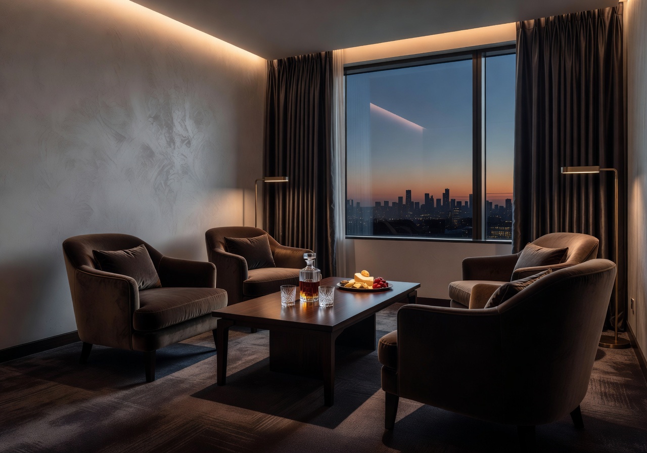 VIP member private hospitality suite